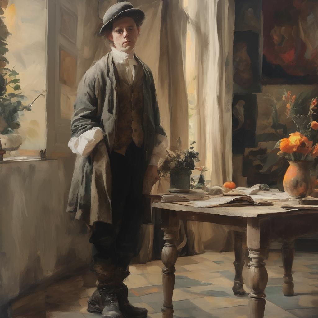 Το ύφος και η τεχνική του ζωγράφου Όρατσιο Γκρεβενμπρούκ